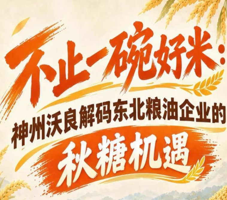 一碗好米链接全国市场 神州沃良解读东北粮油秋糖新机遇